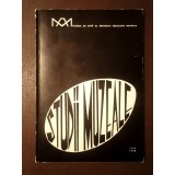 Studii muzeale vol. IV/ 4 (Muzeul de Artă al Republicii Socialiste Rom&acirc;nia; 1968)