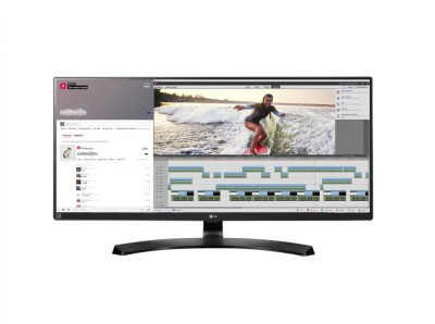 Monitor Gaming LED IPS LG 34&amp;quot;, UltraWide, QHD, 2 x HDMI 2.0, DisplayPort, 34UM88C-P.AEU foto