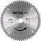 YATO Disc circular pentru aluminiu 180 x 20 x 2.4 T60