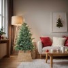 VidaXL Guler pentru Pomul de Crăciun Maro 70 x 70 x 28 cm 42020174