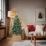 VidaXL Guler pentru Pomul de Crăciun Maro 70 x 70 x 28 cm 42020174