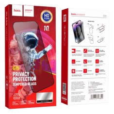 Folie de protectie Ecran Privacy HOCO G15 pentru Apple iPhone 11 / XR, Sticla Securizata, Full Glue, 5D foto