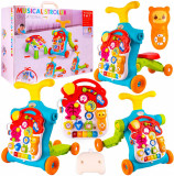 Antepremergator muzical cu activitati 4 in 1, Malplay