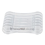 Suport pensule unghii 5 sloturi SensoPRO Milano, Transparent