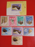 YEMEN, SPACE - COLIȚĂ + SERIE COMPLETĂ MNH