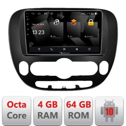 Navigatie Kia Soul 2014-2019 Android radio gps internet quad core 4+64 carplay android auto CarStore Technology