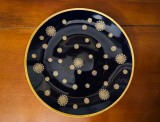 PLATOU/ FRUCTIERA DIN PORTELAN- MARCAJ LICHTE FINE CHINA- ECHT KOBALT MADE IN GDR D28CM