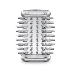 Manson Penis cu Striatii Stay Hard 01, TPE, Transparent