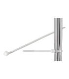 Bride plastic transparente 200x2.6mm pentru exterior ELEMATIC 100buc, Oem