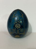 OU din CRYSTAL - MODERN FABERGE - Cobalt Blue &amp; Gold Cut Imperial Easter Egg !