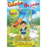 Cumpara ieftin Coloram si ne jucam cu Ingrid, Matei si Pufi. Activitati distractive, Ioana Cristina Vladoiu, Lizuka Educativ