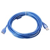 Cablu prelungitor USB A tata - USB A mama, 5m - 128213