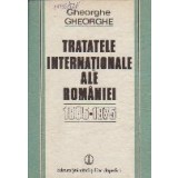 Tratatele internationale ale Romaniei 1965-1975
