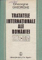 Tratatele internationale ale Romaniei 1965-1975 foto