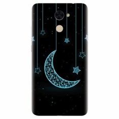 Husa silicon pentru Huawei Enjoy 7 Plus, Moon foto