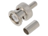 Conector BNC mufă tată drept 50&Omega; RG14 RG58 - RADIALL