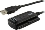 CABLU USB GEMBIRD adaptor, USB 2.0 (T) la IDE (M) ori S-ATA (M), 30cm, adaptor USB la unitati 2.5&quot;/3.5&quot;, negru, &quot;AUSI01&quot; (timbru verde 0.08 lei)