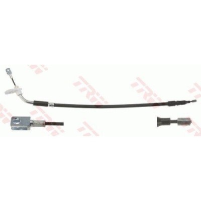Cablu frana mana Mercedes A-Class (W169), 04.04-06.12, B-Class Sports Tourer (W245), 03.05-11.11, Stanga, pt frana disc, TRW foto