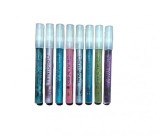 Set 8 Markere Multifunctionale Colorate cu Sclipici pentru Contur, Profesionale - CBD Coral Best Deals Rotund Multicolor 8 x Bucati 8 Rotund 2 mm