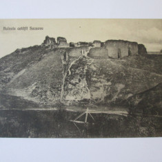 Carte poștală Suceava:Ruinele cetății,necirculată anii 20