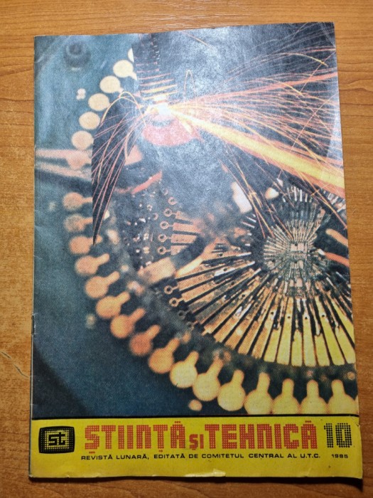 stiinta si tehnica octombrie 1985