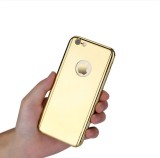 Cumpara ieftin Husa iPhone 8 MyStyle Elegance Luxury Oglinda Aurie Silicon, Rezistenta la Socuri, Praf si Zgarieturi, Carcasa Protectie