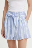 Bruuns Bazaar pantaloni scurti SwiniesBBBrynja shorts femei, modelator, high waist, BBW3975