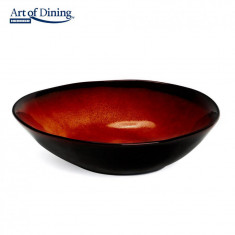 BOL OVAL CERAMICA 20 CM, VULCANO, ART OF DINING BY HEINNER