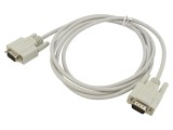 Cablu D-Sub 9pin 2m bej - Conectare fiabilă pentru echipamente electronice