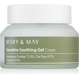 MARY &amp; MAY Sensitive Soothing Gel Cream crema gel hidratanta cu textura usoara pentru a calma si intari pielea sensibila 70 g