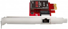 Asus 2.5gbase-t pcie network adapter pce-c2500 with backward compatibility of 2.5g/1g/100mbps rj45 port. foto