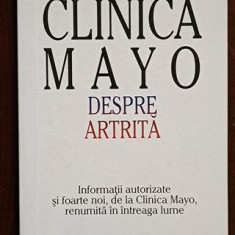 Clinica Mayo despre artrita