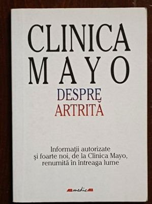 Clinica Mayo despre artrita foto