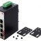 Switch Ethernet neadministrabil 8 porturi 12-48VDC