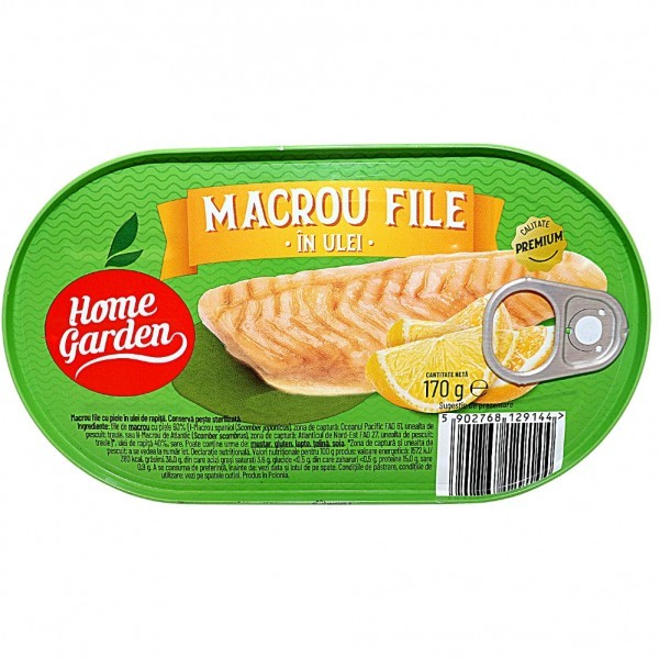 File de macrou in ulei Home Garden 170g MGR23683