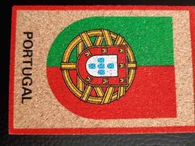 XG Magnet frigider - tematica turistica - Portugalia - Stema -pe pluta foto