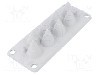 Garnitura cu mai multe orificii pentru cabluri, panou {{Grosime panou}}, {{Material}}, TRELLEBORG - MC10 IP54 RAL 7035 UL94 V-0