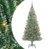 VidaXL Pom de Crăciun artificial cu zăpadă imitată și lumină LED 3396823