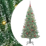 VidaXL Pom de Crăciun artificial cu zăpadă imitată și lumină LED 3396823