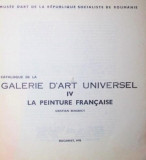 Catalog de la Galeria de stat d&rsquo;art universel Vol IV La peinture francaise