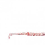 Finesse Bari-Bari Paddle Tail 5cm UV Clear Red Glitter 12buc, Mustad