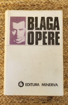 LUCIAN BLAGA OPERE. VOL 1: POEZII ANTUME de LUCIAN BLAGA ,1982 foto