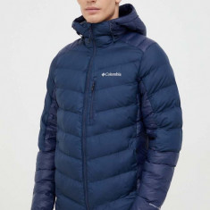 Columbia geacă sport Labyrinth Loop Hooded Jacket culoarea bleumarin, de iarnă 1957343