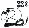Casti in-ear cu fir, 3 dopuri incluse, 20Hz - 22000Hz, 112dB, 32?, negru
