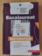 Bacalaureat 2025: Matematica- Adrian Zanoschi, Gheorghe Iurea