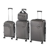 TraveLux Pro XXIV set valiză cu role gri