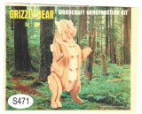 Joc puzzle lemn -S- urs Grizzly A009