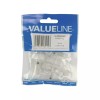 Mufa retea RJ45, Valueline, CAT5, UTP, set 10 buc, plastic transparent, conexiune tata (8/8)