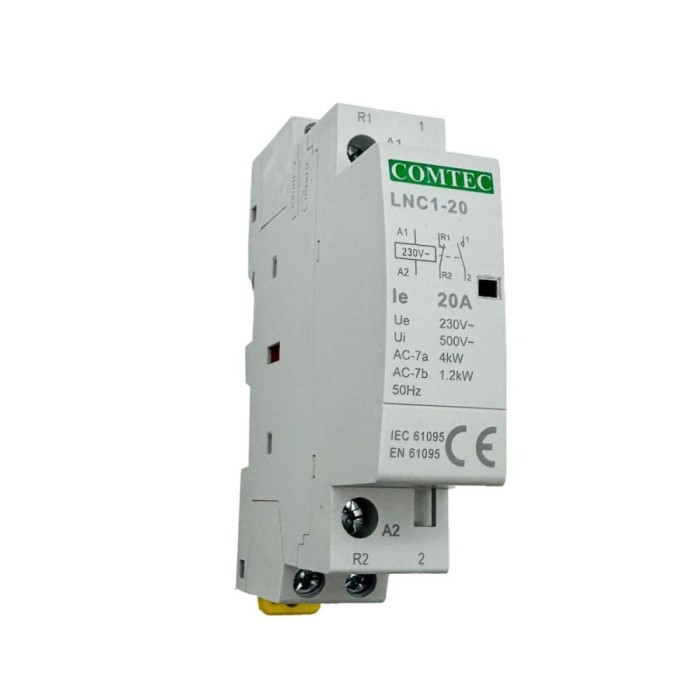 Contactor modular Comtec LNC1-20, 20 A, 230 V