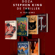 Pachet Doza Stephen King de thriller 6 vol. - Stephen King